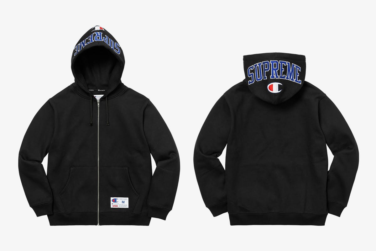 champion supreme collab hoodie